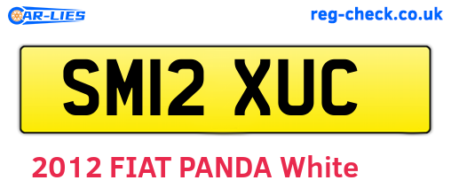SM12XUC are the vehicle registration plates.