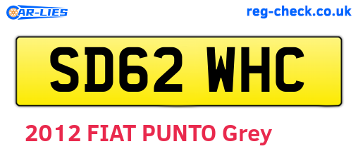 SD62WHC are the vehicle registration plates.