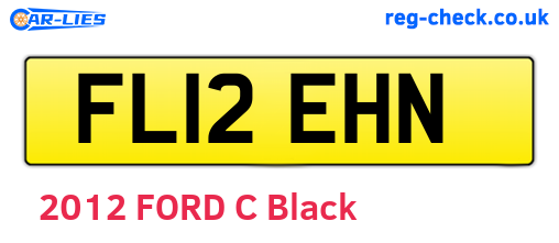 FL12EHN are the vehicle registration plates.