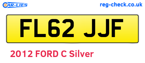 FL62JJF are the vehicle registration plates.