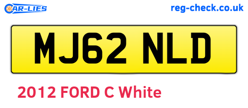 MJ62NLD are the vehicle registration plates.
