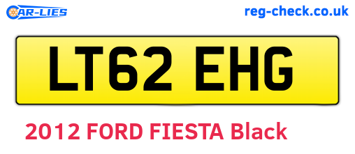 LT62EHG are the vehicle registration plates.