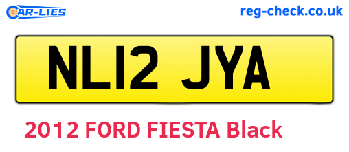 NL12JYA are the vehicle registration plates.
