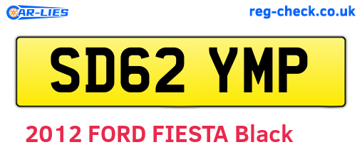 SD62YMP are the vehicle registration plates.