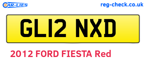 GL12NXD are the vehicle registration plates.