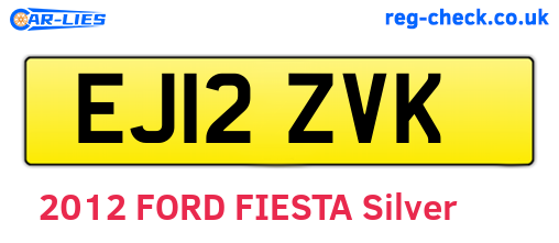 EJ12ZVK are the vehicle registration plates.