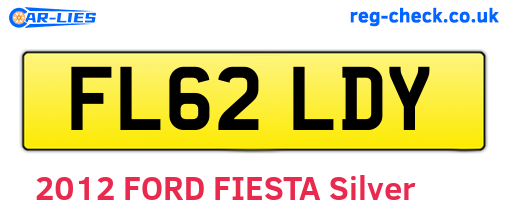 FL62LDY are the vehicle registration plates.