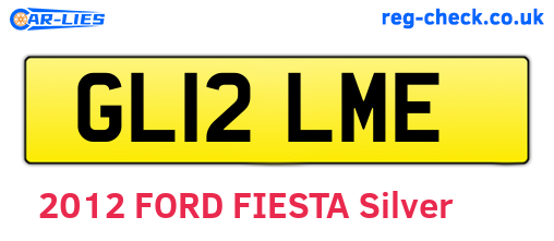 GL12LME are the vehicle registration plates.