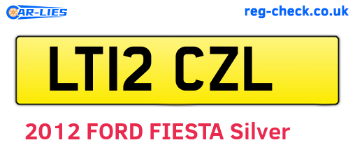 LT12CZL are the vehicle registration plates.