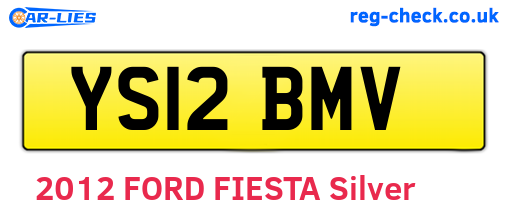 YS12BMV are the vehicle registration plates.