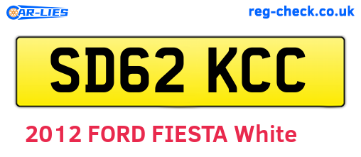 SD62KCC are the vehicle registration plates.