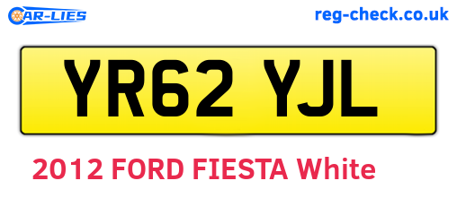YR62YJL are the vehicle registration plates.