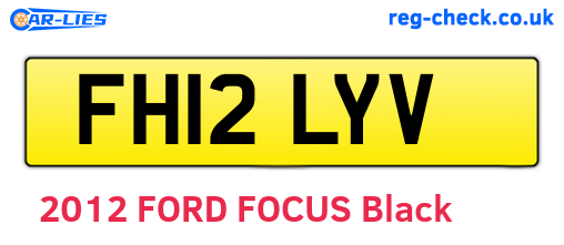 FH12LYV are the vehicle registration plates.