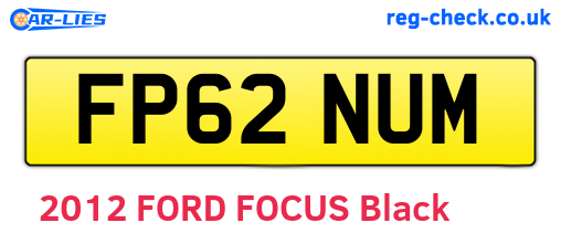 FP62NUM are the vehicle registration plates.