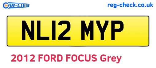 NL12MYP are the vehicle registration plates.