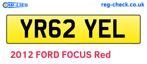 YR62YEL are the vehicle registration plates.
