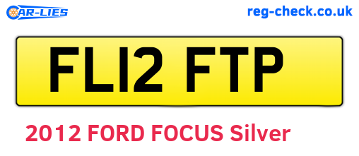 FL12FTP are the vehicle registration plates.