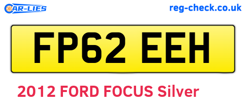 FP62EEH are the vehicle registration plates.