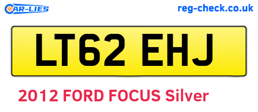 LT62EHJ are the vehicle registration plates.