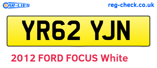 YR62YJN are the vehicle registration plates.