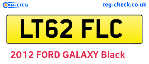 LT62FLC are the vehicle registration plates.