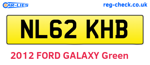 NL62KHB are the vehicle registration plates.