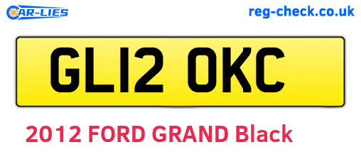GL12OKC are the vehicle registration plates.