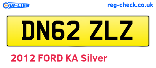 DN62ZLZ are the vehicle registration plates.