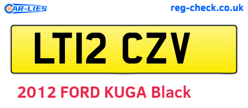 LT12CZV are the vehicle registration plates.