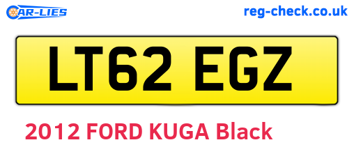LT62EGZ are the vehicle registration plates.