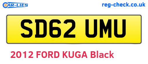 SD62UMU are the vehicle registration plates.