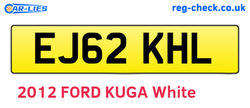 EJ62KHL are the vehicle registration plates.
