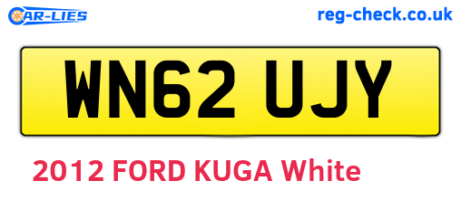 WN62UJY are the vehicle registration plates.