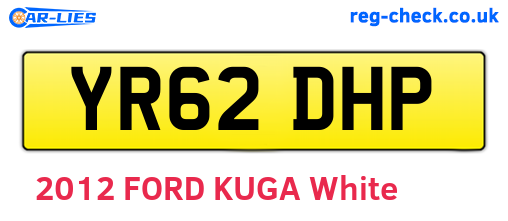 YR62DHP are the vehicle registration plates.