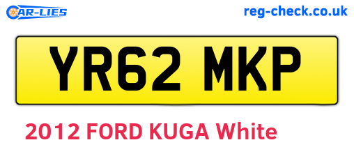 YR62MKP are the vehicle registration plates.