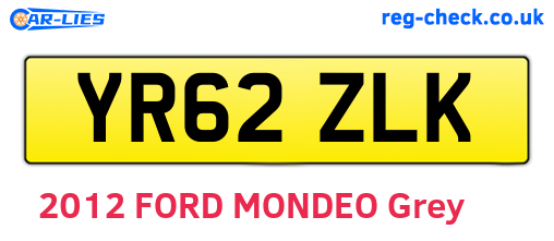 YR62ZLK are the vehicle registration plates.