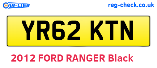 YR62KTN are the vehicle registration plates.