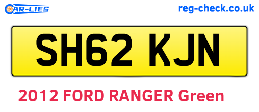 SH62KJN are the vehicle registration plates.