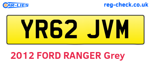 YR62JVM are the vehicle registration plates.