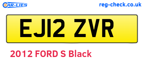 EJ12ZVR are the vehicle registration plates.