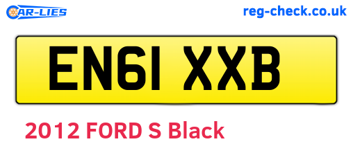EN61XXB are the vehicle registration plates.