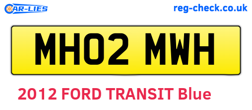 MH02MWH are the vehicle registration plates.
