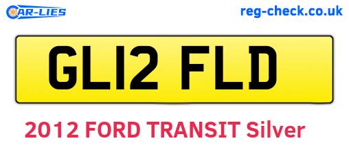 GL12FLD are the vehicle registration plates.