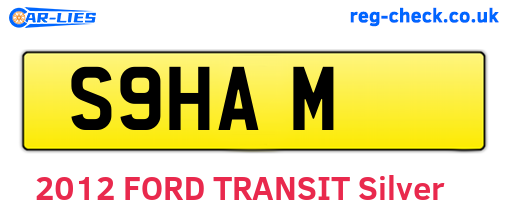 S9HAM are the vehicle registration plates.