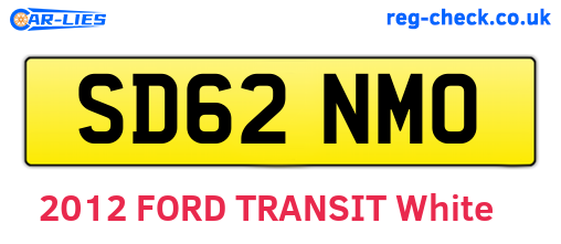 SD62NMO are the vehicle registration plates.