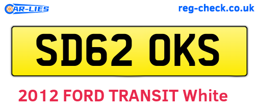 SD62OKS are the vehicle registration plates.