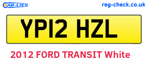 YP12HZL are the vehicle registration plates.