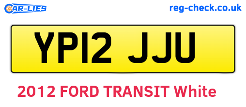YP12JJU are the vehicle registration plates.