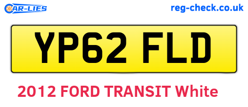YP62FLD are the vehicle registration plates.