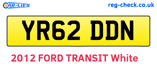 YR62DDN are the vehicle registration plates.